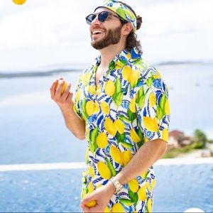 Kenny Flowers men shirt size M good condition, new $88, now 35